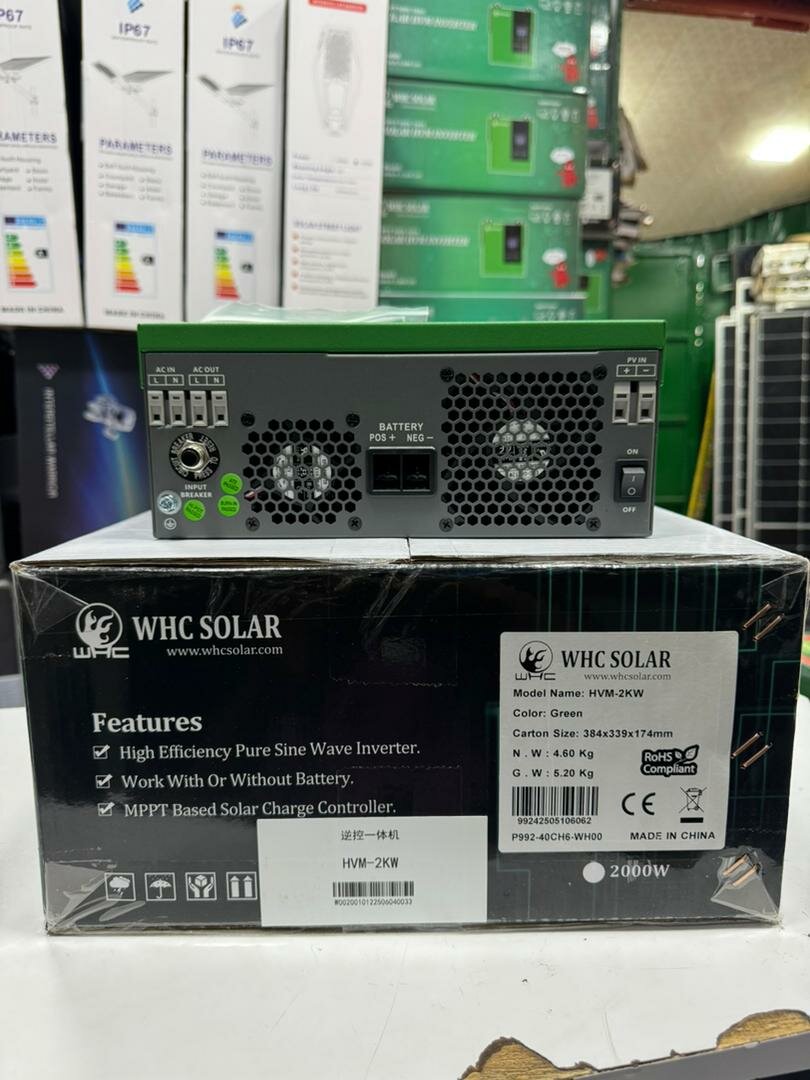 Onduleur Solaire Hybride HVM-2KW