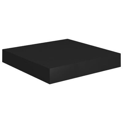 Étagère murale flottante noire