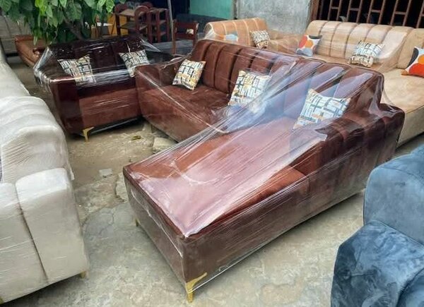 Canapé élégant en velours