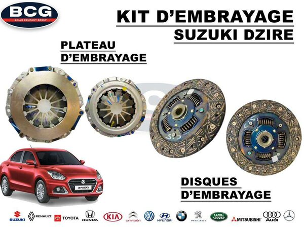 Kit d'embrayage Suzuki Dzire