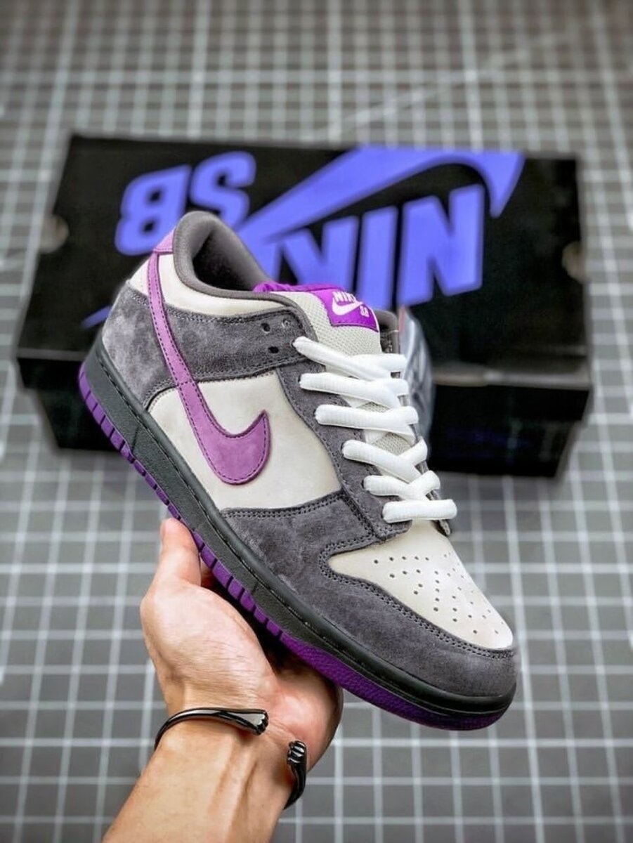 Baskets SB Dunk Low Violet