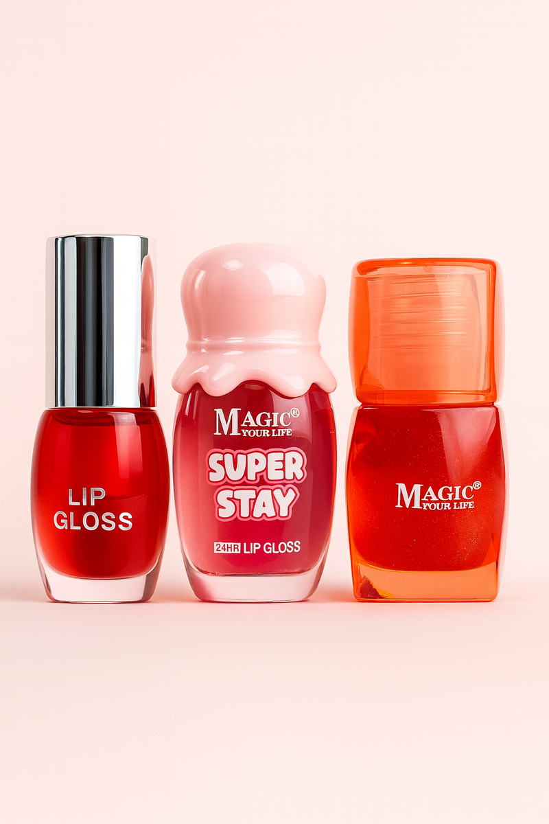 Ensemble brillant à lèvres