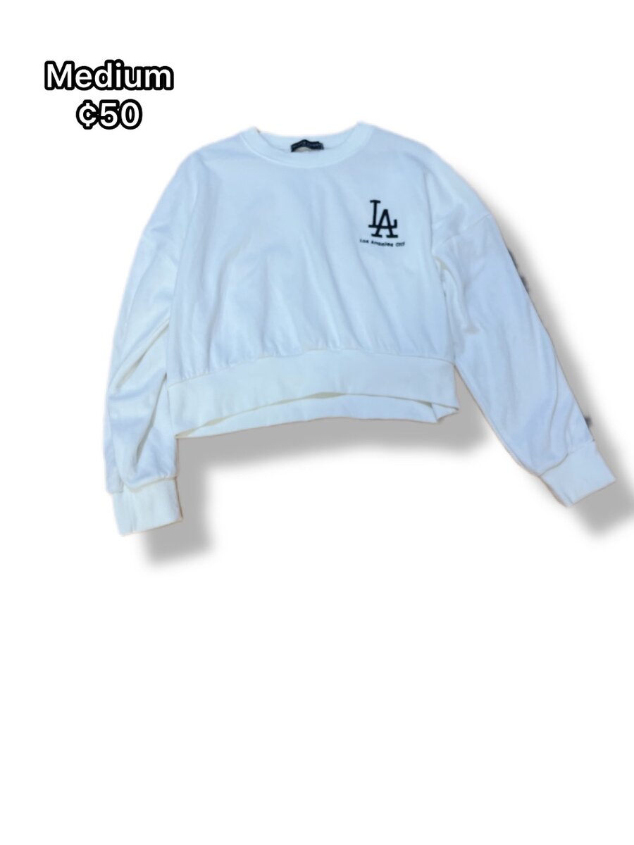 Crop sweatshirts