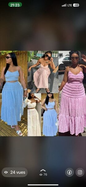 Robe d'été longue bohème