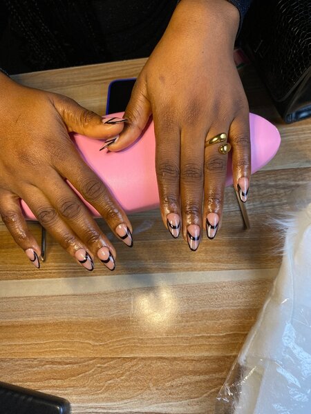 Nails fixing (gel polish)
