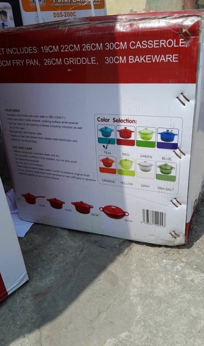 CAST IRON DUTCH OVEN SET