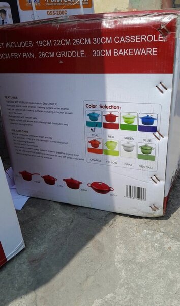 CAST IRON DUTCH OVEN SET