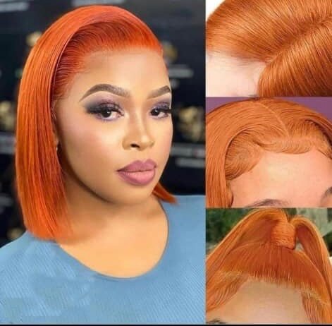 Perruque Bob Lace Front Stylée