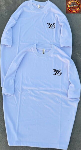 T-shirt blanc unisexe