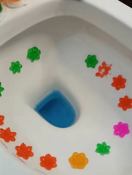 6 Sticker désinfectant latrine