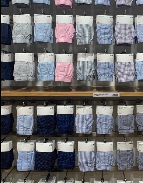 3pcsBoxers en coton pour homme