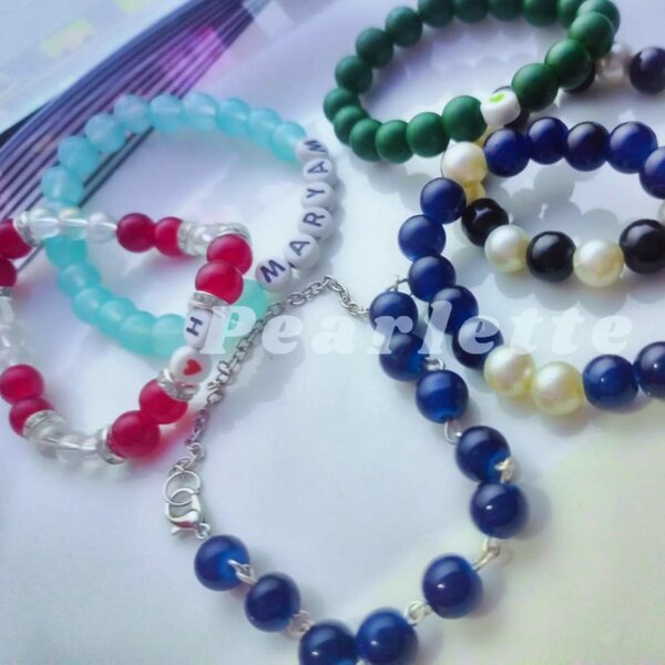 Beaded brecelts