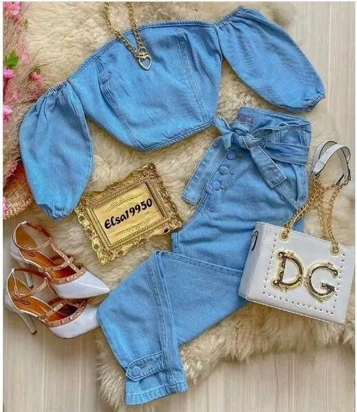 Jean avec cœurs tendance