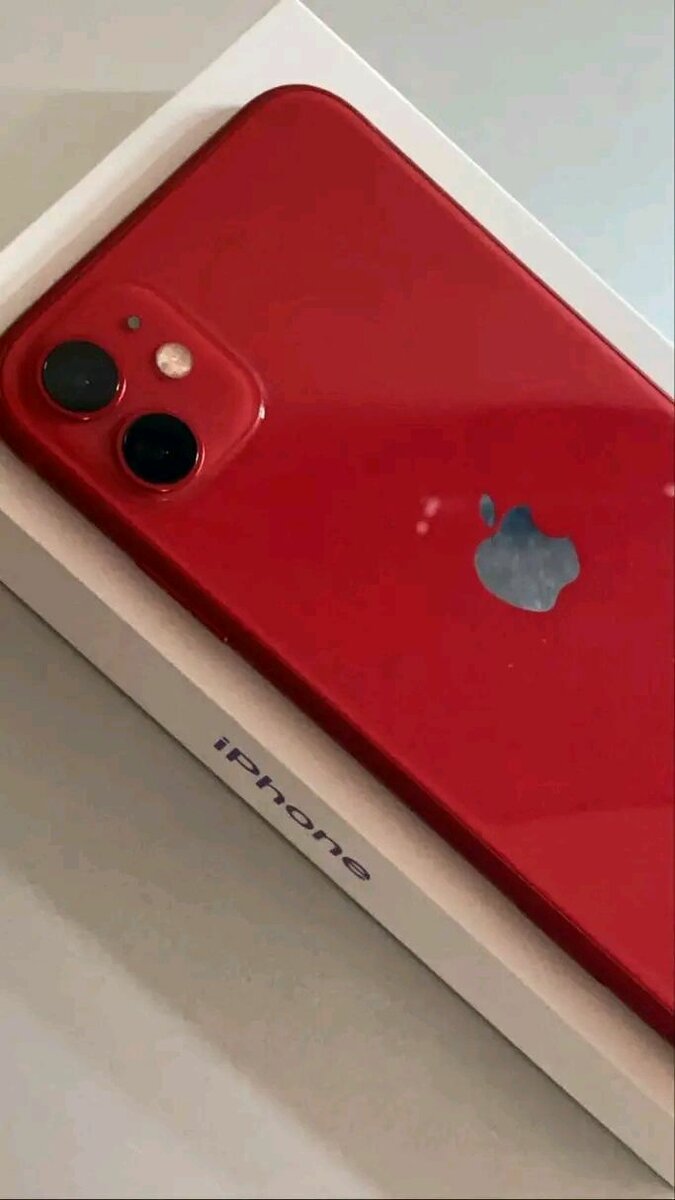 Apple iPhone  Rouge - Téléphone intelligent