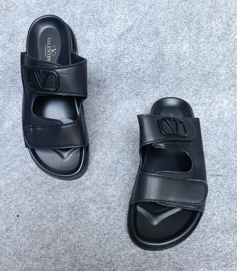 Sandales en cuir élégantes homme