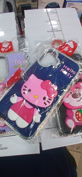 Coque de téléphone mignonne chat et ours