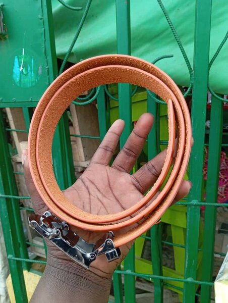 Ceinture semi cuir
