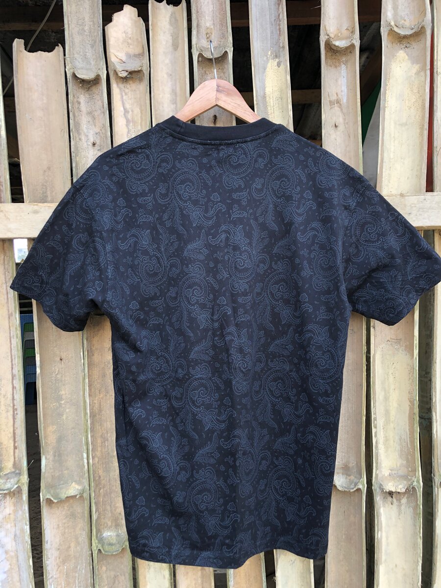 T-shirt noir homme VTG