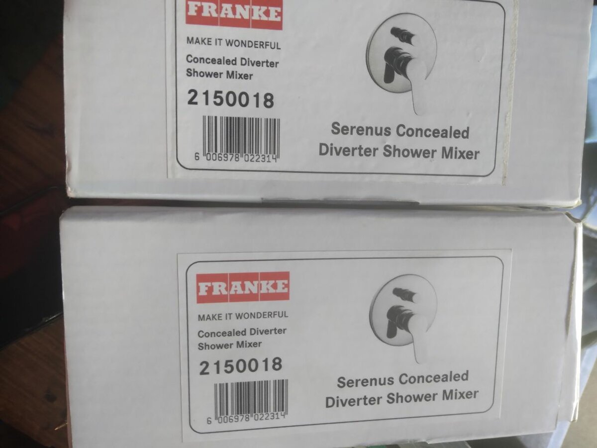 CONCEALED SHOWER MIXERS