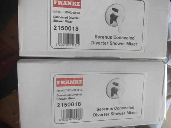CONCEALED SHOWER MIXERS
