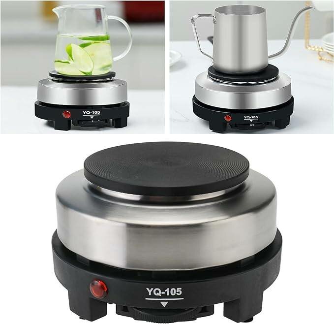 Mini Fourneau électrique 500W, Plaque Chauffante
