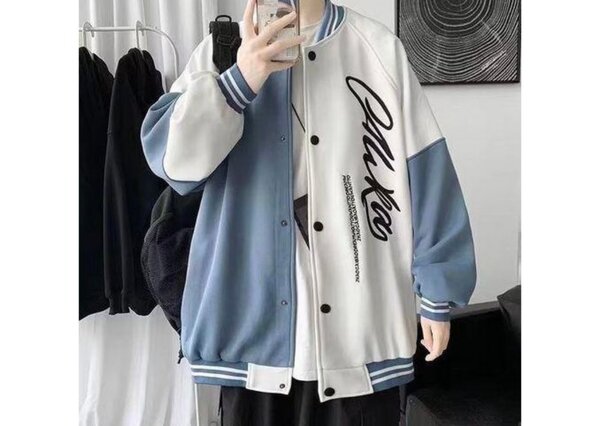 Veste Varsity Bicolore