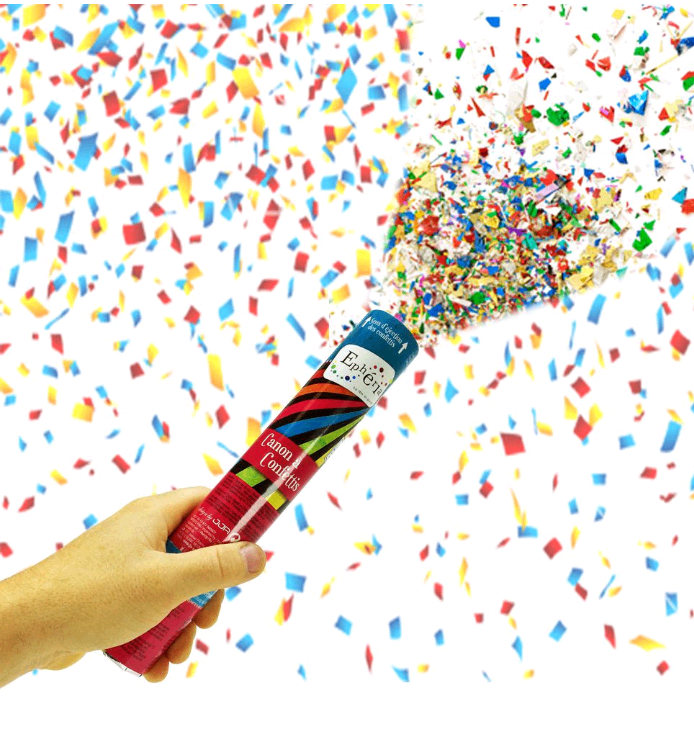 Canon à Confettis Festif 30cm