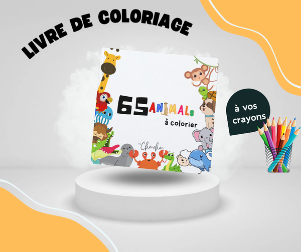 Livre de coloriage - Animaux