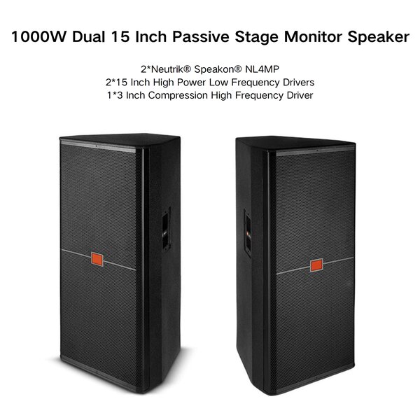 Deux enceintes colonnes JBL