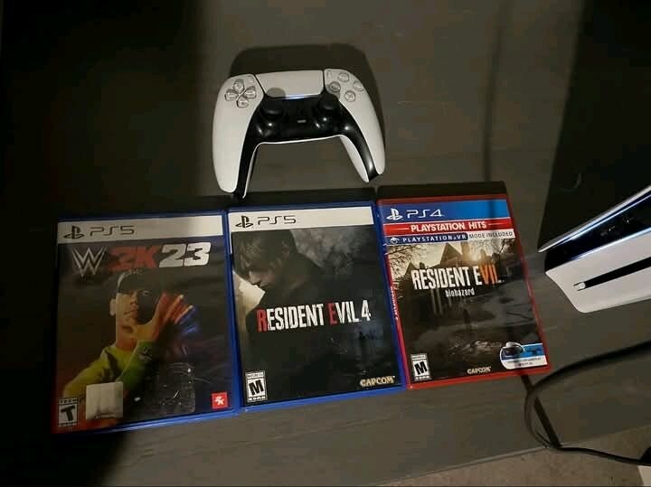 Console PS5 avec manette