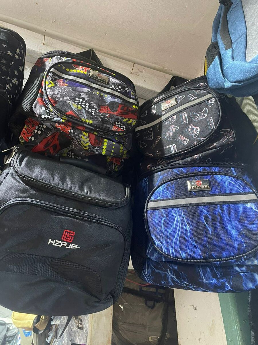SCHOOL BAGS, LUNCH BAGS, WATER BOTTLES