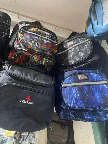SCHOOL BAGS, LUNCH BAGS, WATER BOTTLES