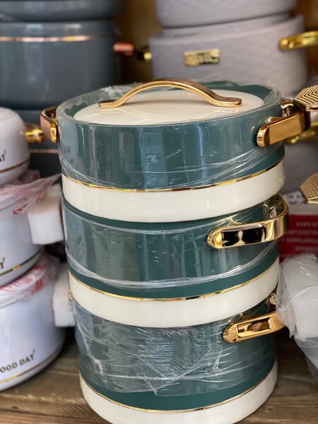 Food warmer/Lunch Box 3 set