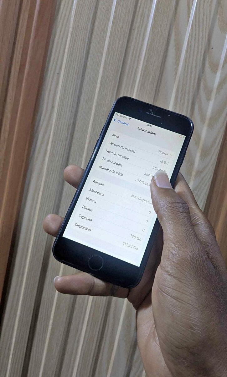 iPhone 7 simNoir 64GB Débloqué