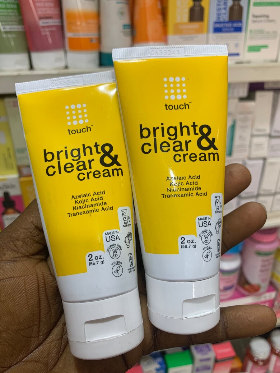 Bright and clear cream