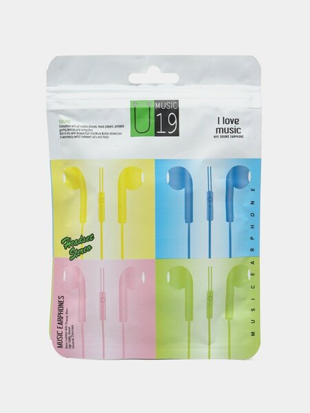 Écouteurs stéréo colorés
