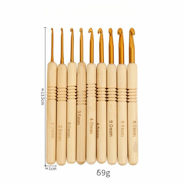 Lot de 9 ensemble de crochet