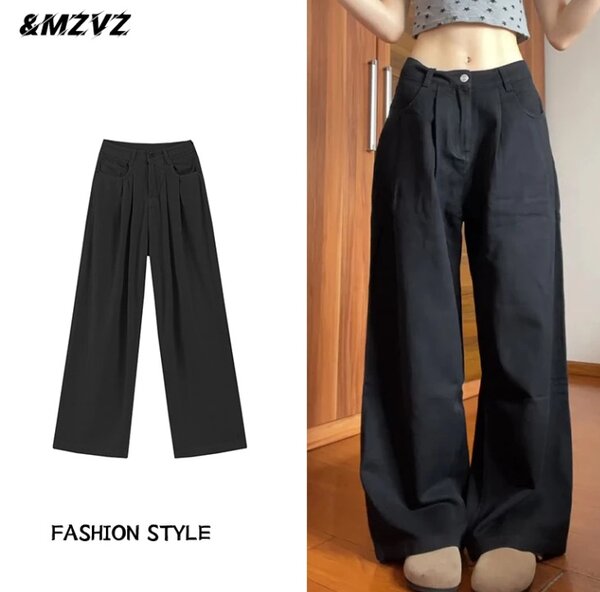 Штаны бегги джинс