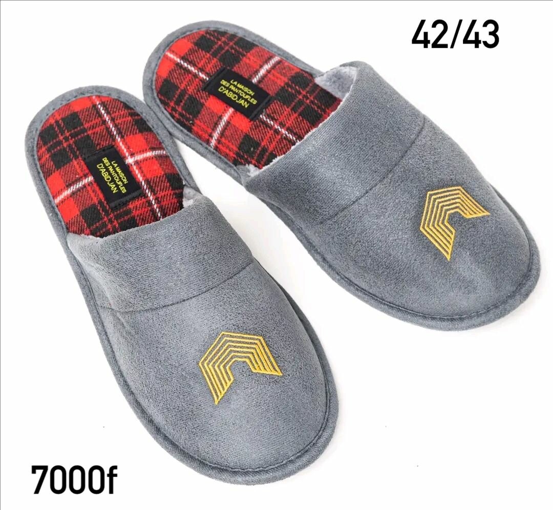 Chaussons confort pour hommes