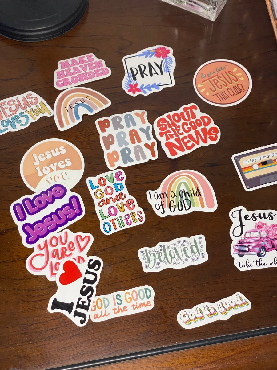 Autocollants Citation Bibliques