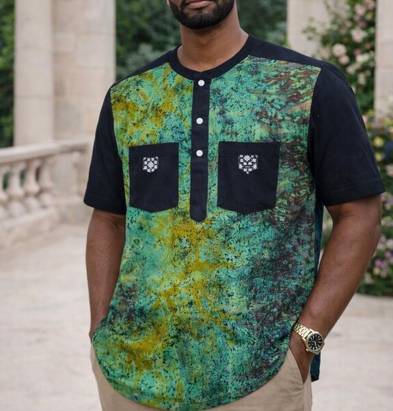 Chemise style africain