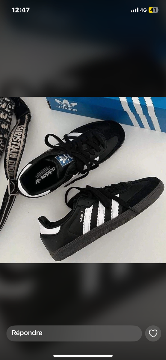 Adidas Samba (Noir et Blanc)