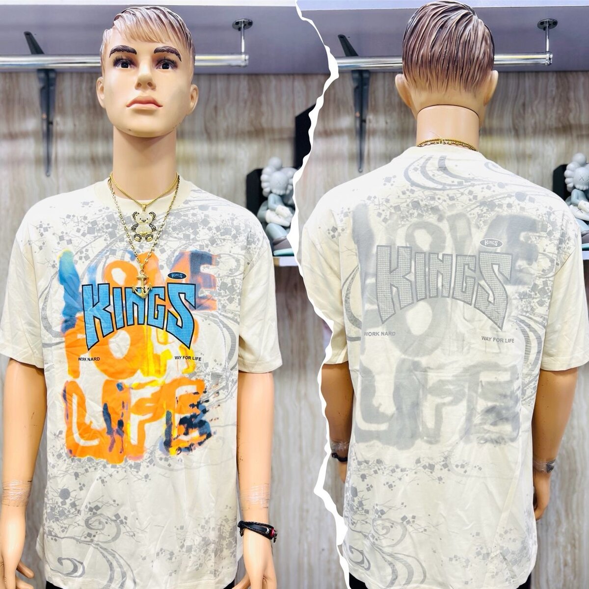 T-shirt imprimé moderne
