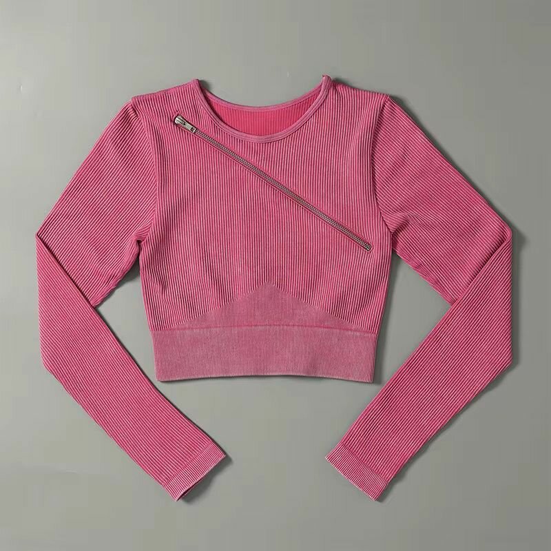 Top court à manches longues