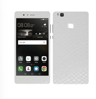 Huawei Honor 8 Smart White Snake Leather Texture Mobile Skin