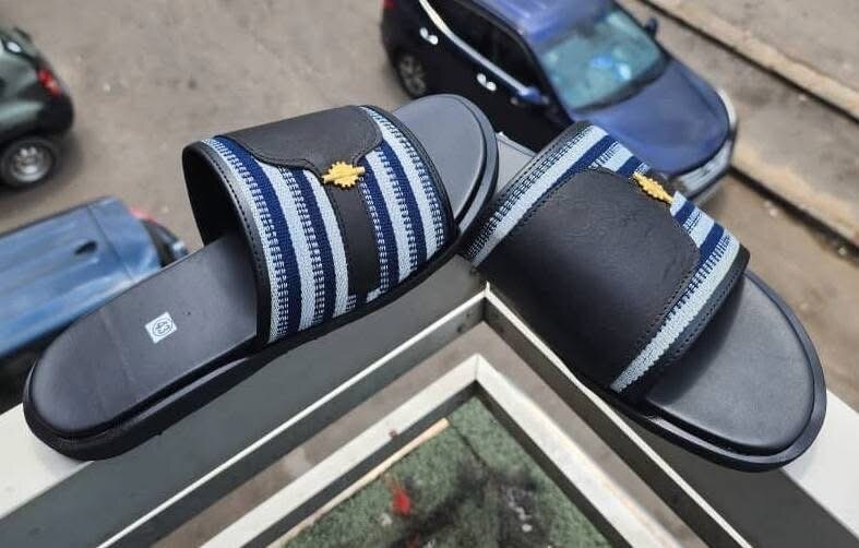 Sandales élégantes en cuir homme