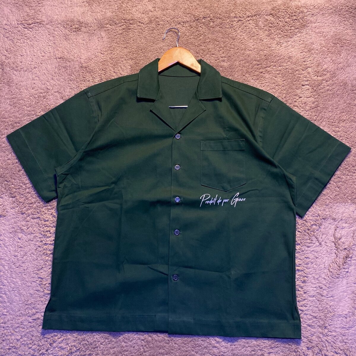 Chemise Verte JESUSSUPERSTAR