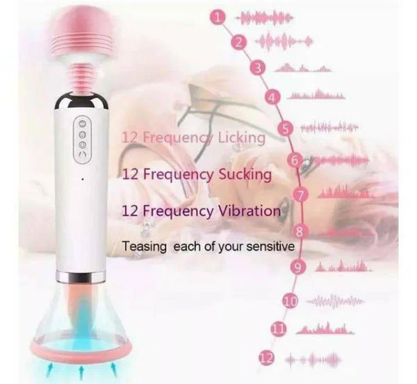 Vibromasseur multifonction étanche