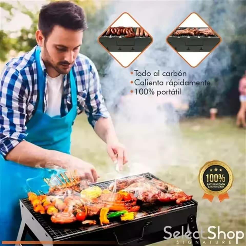 Barbecue portatif d'acier inoxydable pour la plage de pique-