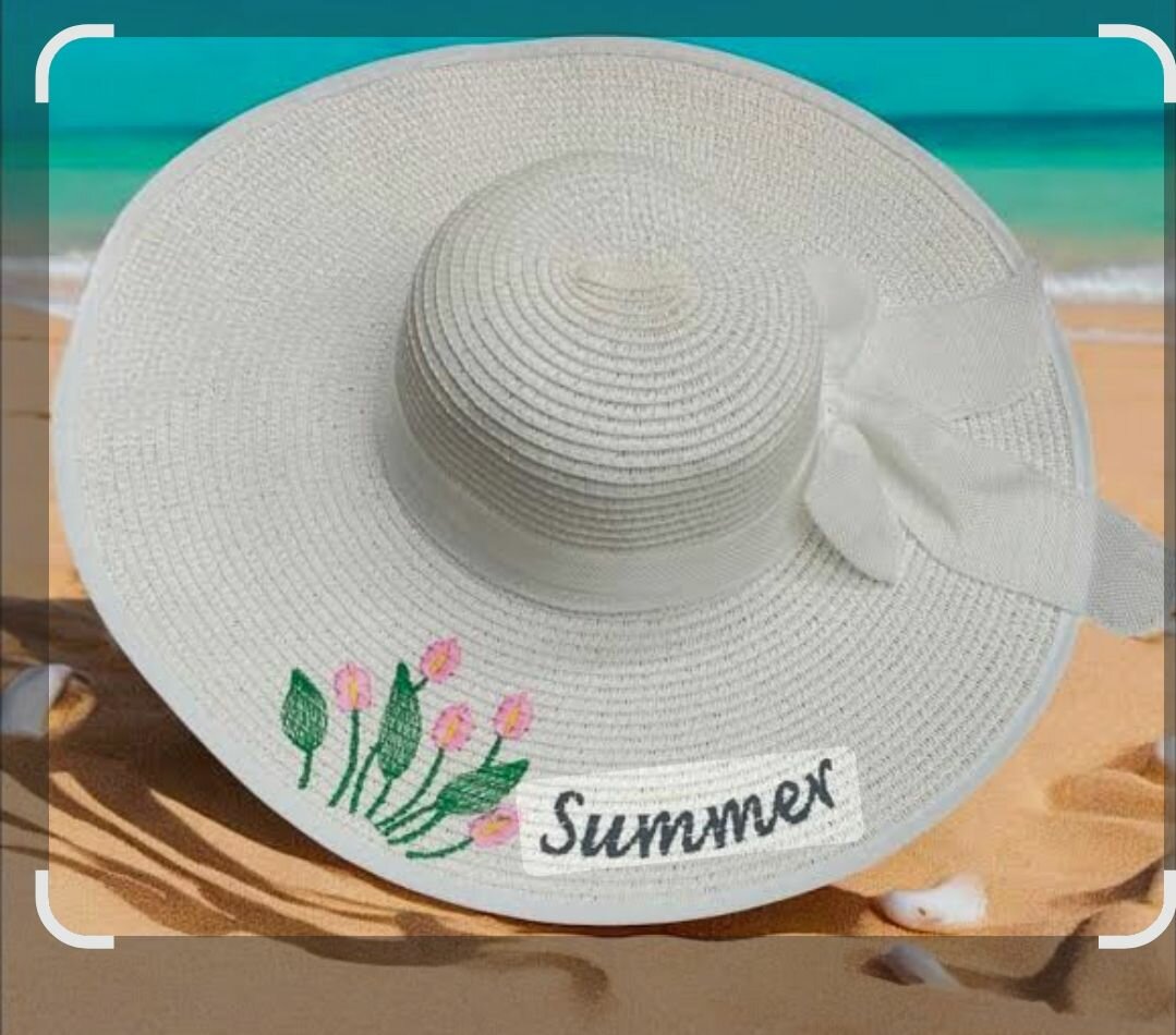 Chapeau d'été en paille